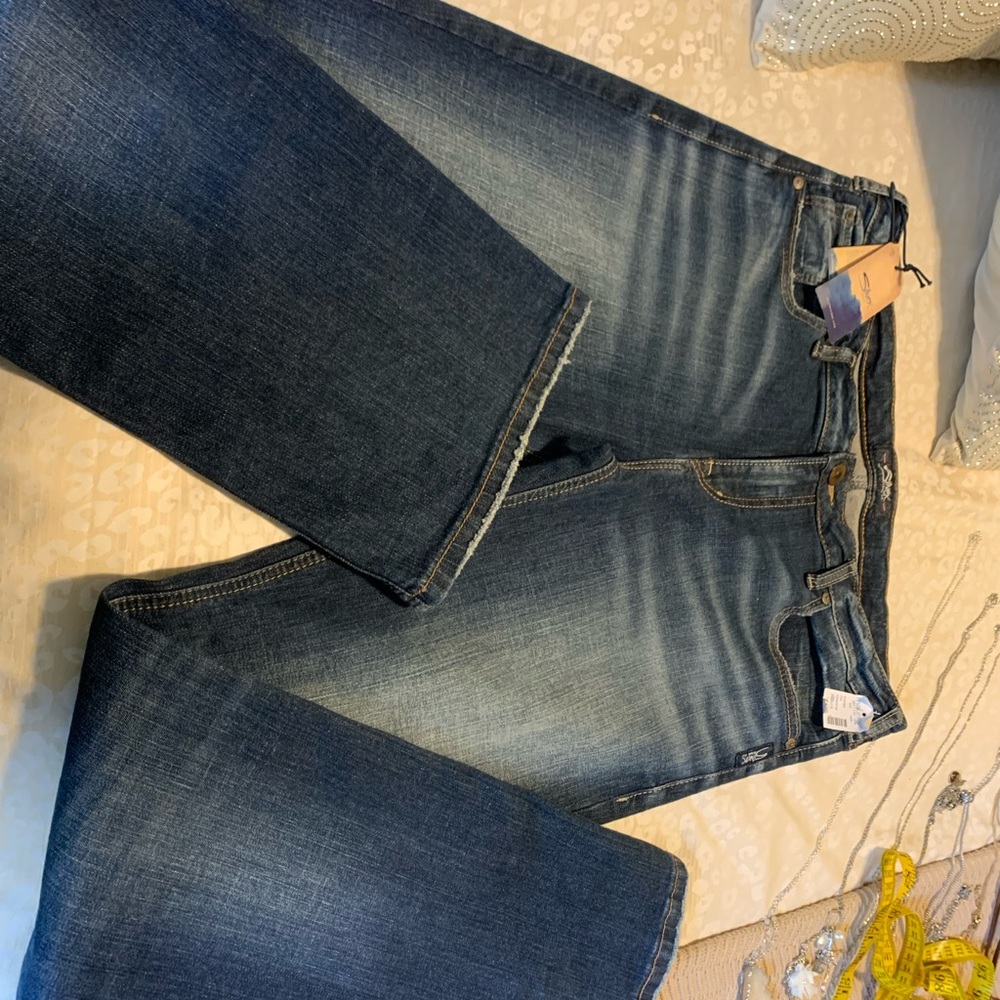 Silver jeans